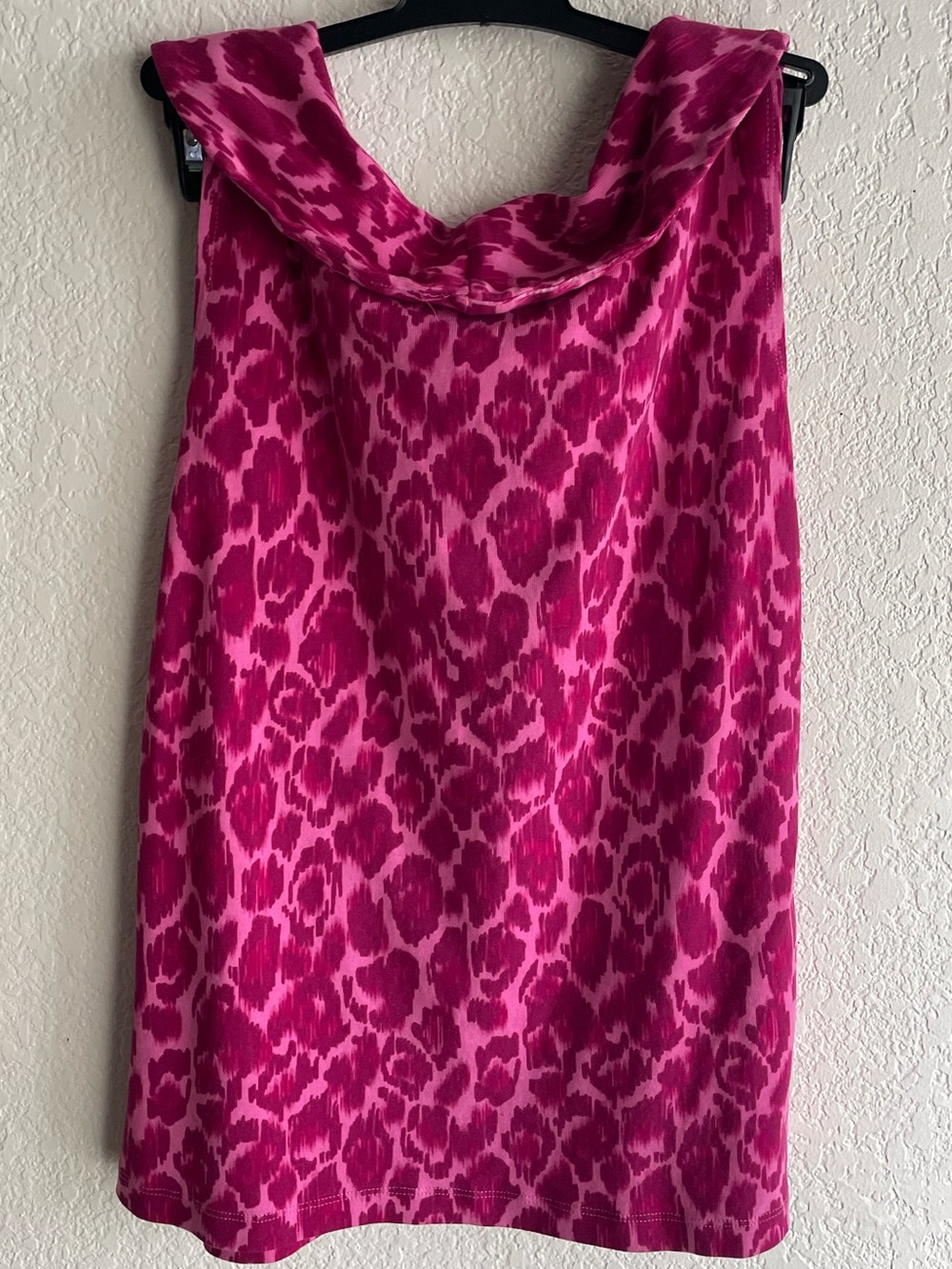 Pink Leopard Print Top - Picture 2 of 5
